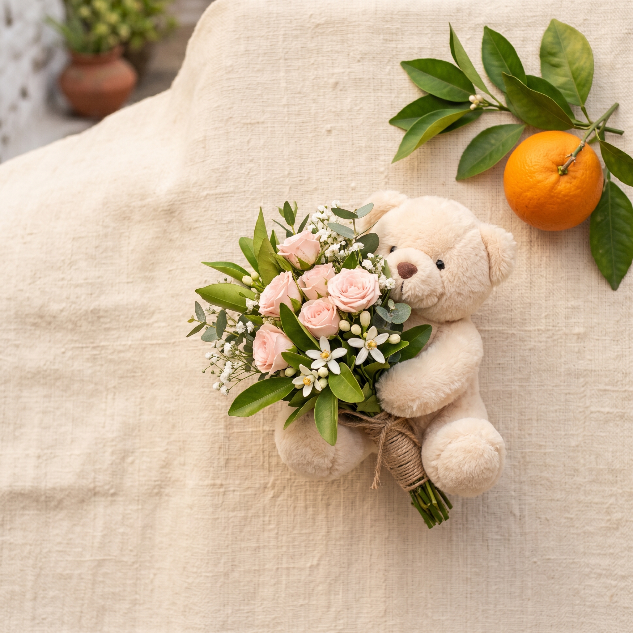 Flowers & Teddy